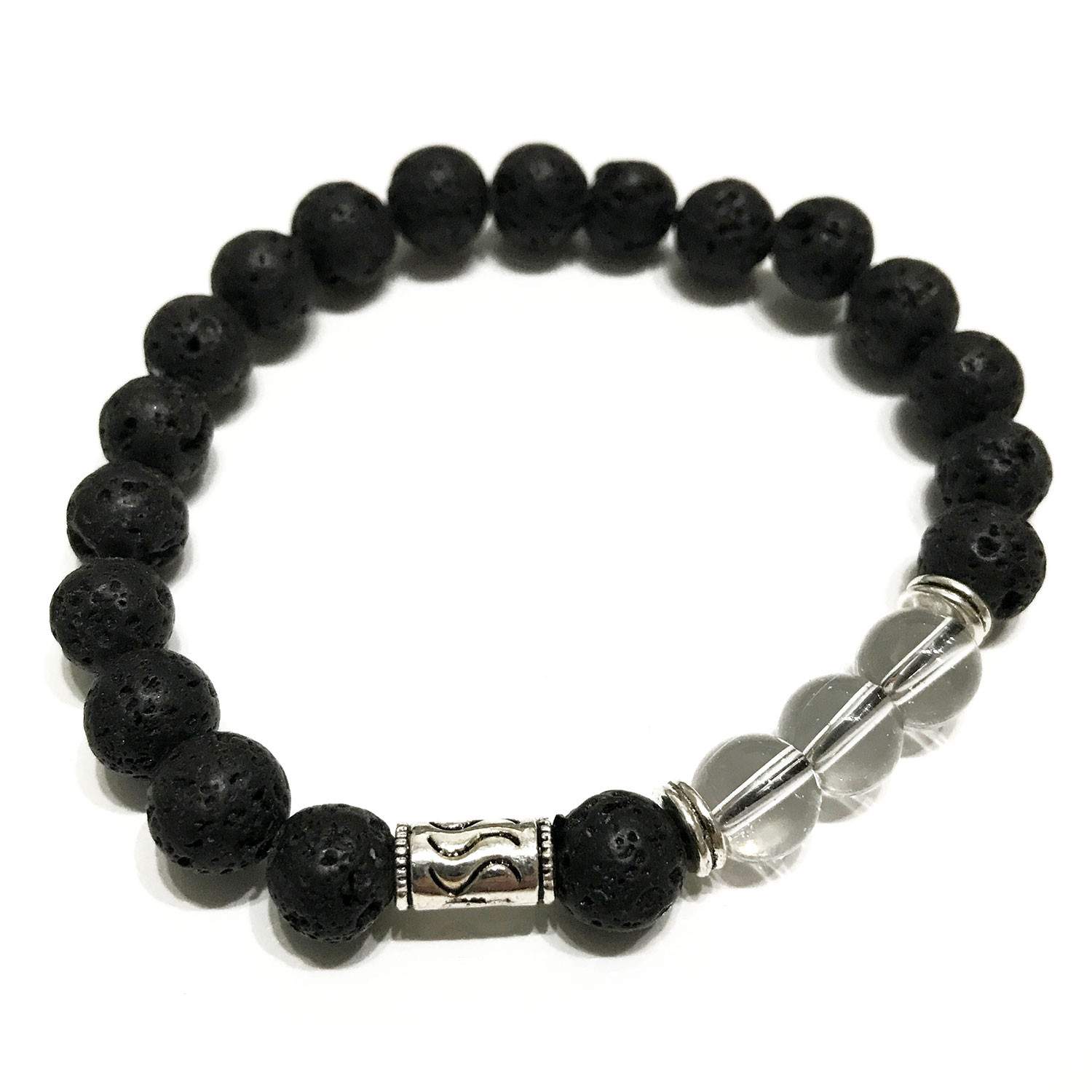 Obsidian on sale rock bracelet